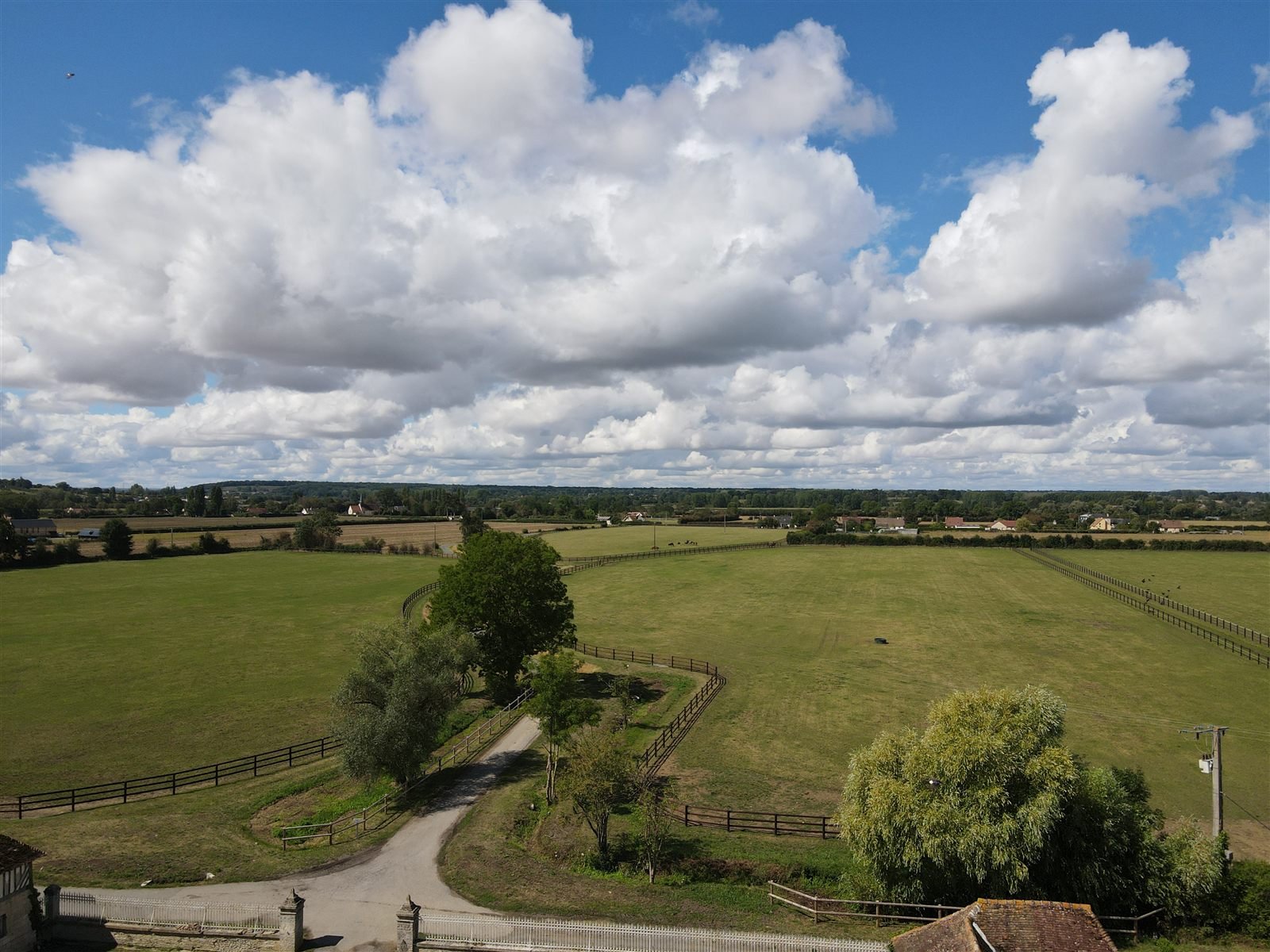Normandy landscape around Grand Lys